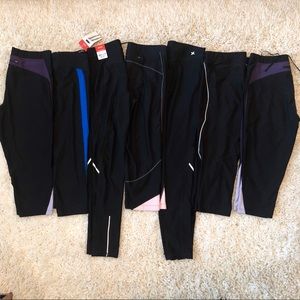 8 Xersion Leggings Capris Large Medium